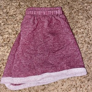 Medium maroon sweatshorts